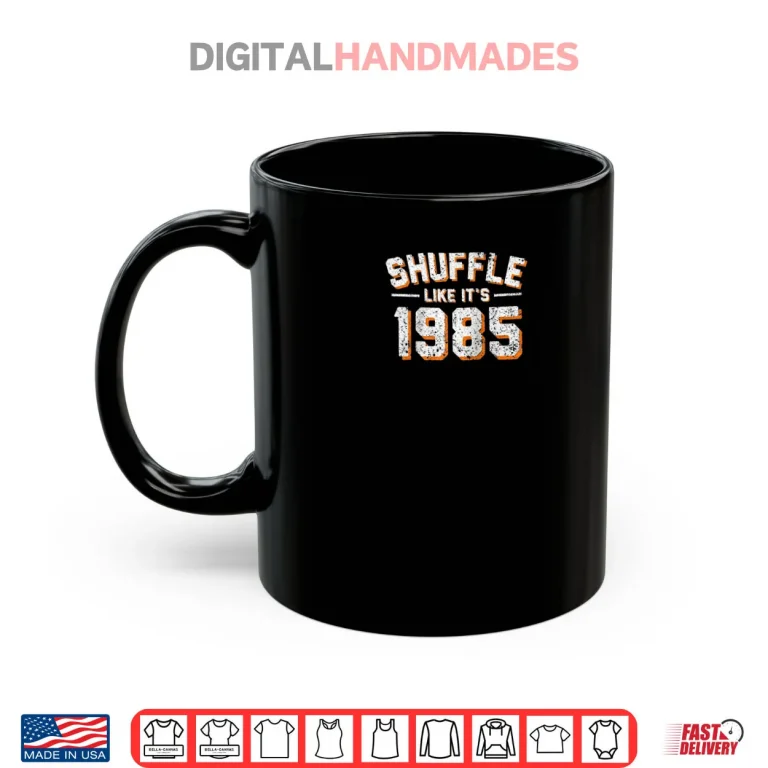 Mug Shuffle Like Its 1985 Vintage Distressed Shirt