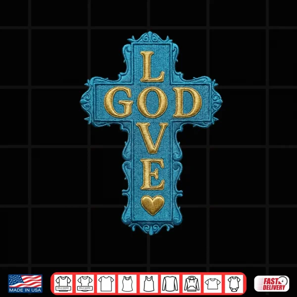 Gamma Blue God Love Jesus Chrisrtian Shirt 4 Design Gamma Blue God Love Jesus Chrisrtian Shirt