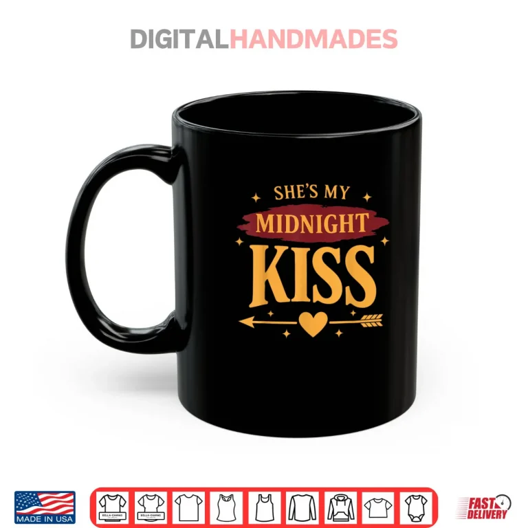 Mug Shes My Midnight Kiss Happy New Year Matching Couples Shirt 1