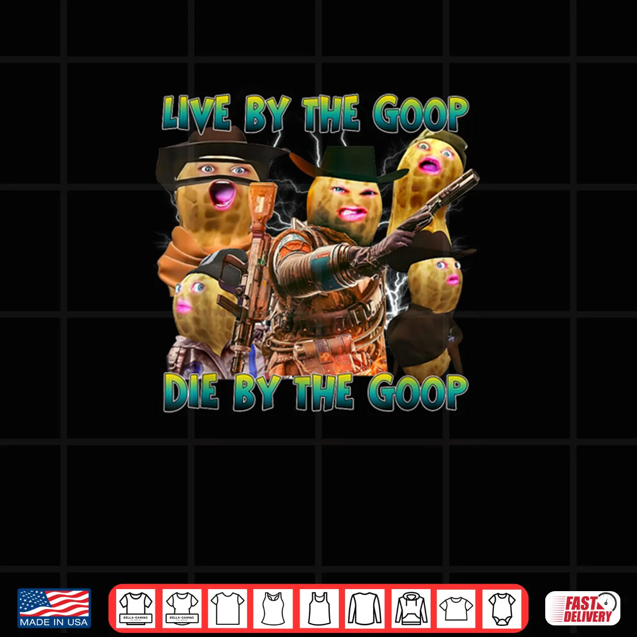 Live for The Goop Goop Squad Meme Shirt Live for The Goop Goop Squad Meme Shirt