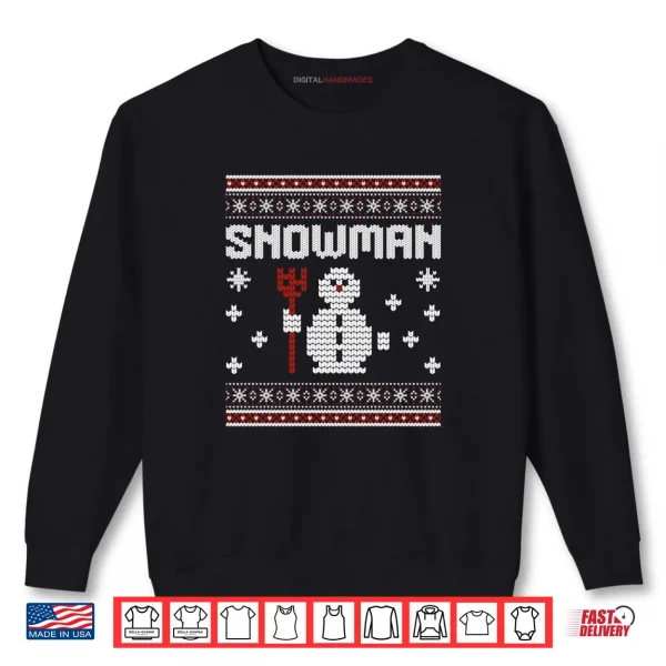 Snowman and Snow Blower Couple Matching Christmas Shirt 6 Sweatshirt Snowman and Snow Blower Couple Matching Christmas Shirt 1