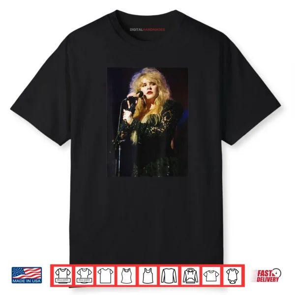Fleetwood Mac Singer Stevie Nicks Live 1990 Shirt 1