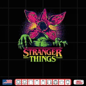 Stranger Things Season 5 Retro Video Game Demogorgon Shirt 4 Design Stranger Things Season 5 Retro Video Game Demogorgon Shirt