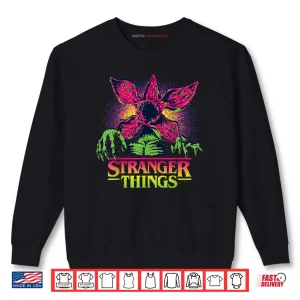 Stranger Things Season 5 Retro Video Game Demogorgon Shirt 1 Sweatshirt Stranger Things Season 5 Retro Video Game Demogorgon Shirt