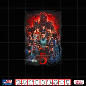 Design Stranger Things Season 5 Kyle Lambert Shirt