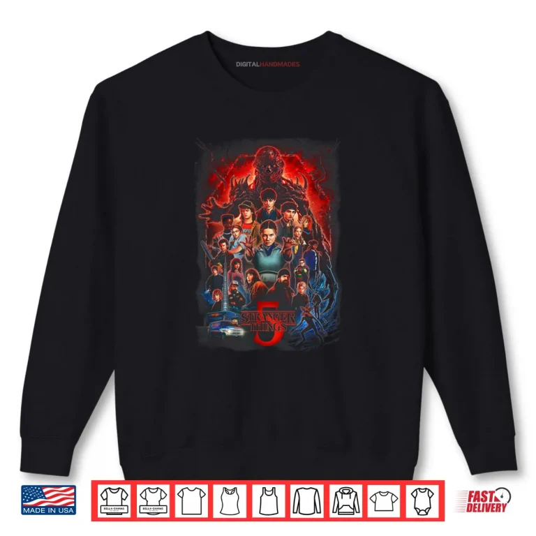 Sweatshirt Stranger Things Season 5 Kyle Lambert Shirt