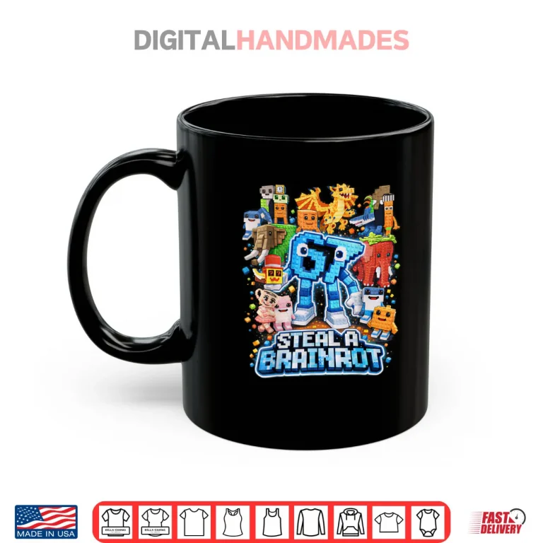 Six Seven 67 Steal a Brainrot Meme Funny Shirt 3 Mug Six Seven 67 Steal a Brainrot Meme Funny Shirt