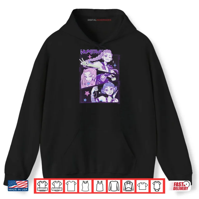 Hoodie Huntrix Team KPop Demon Hunters Shirt