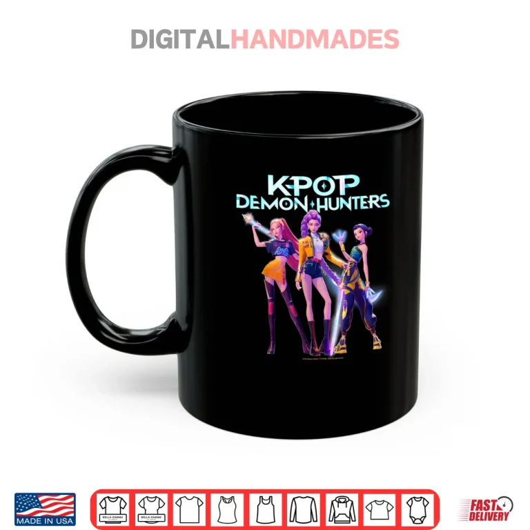Mug Huntrix Heroic Poses Group Shot Shirt