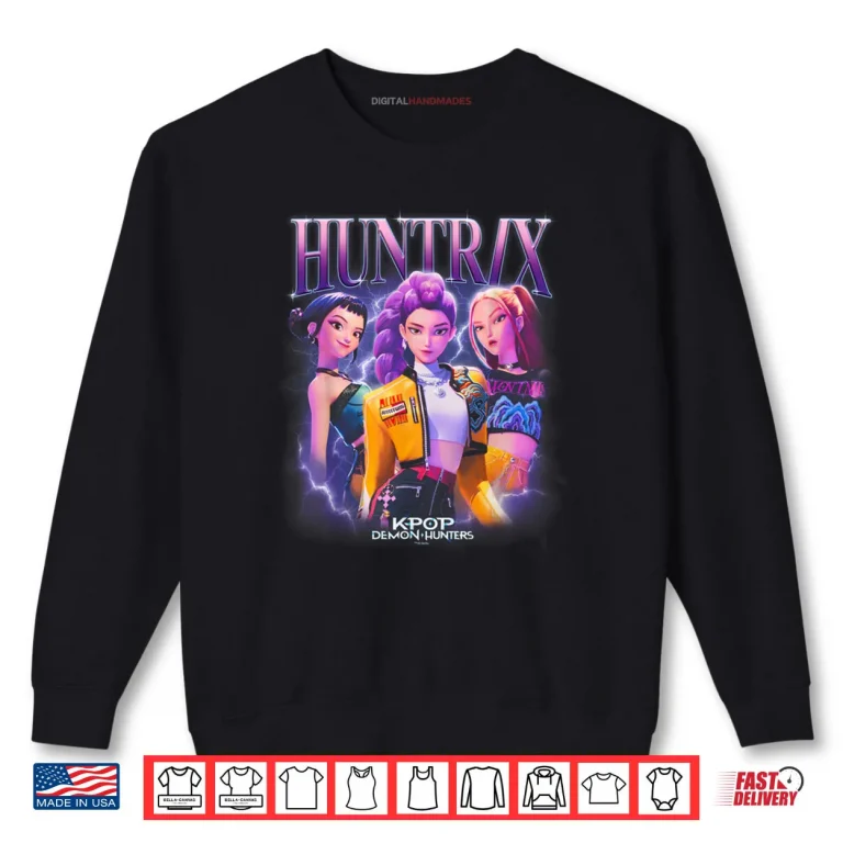 Huntrix Heartthrob Shirt 1 Sweatshirt Huntrix Heartthrob Shirt