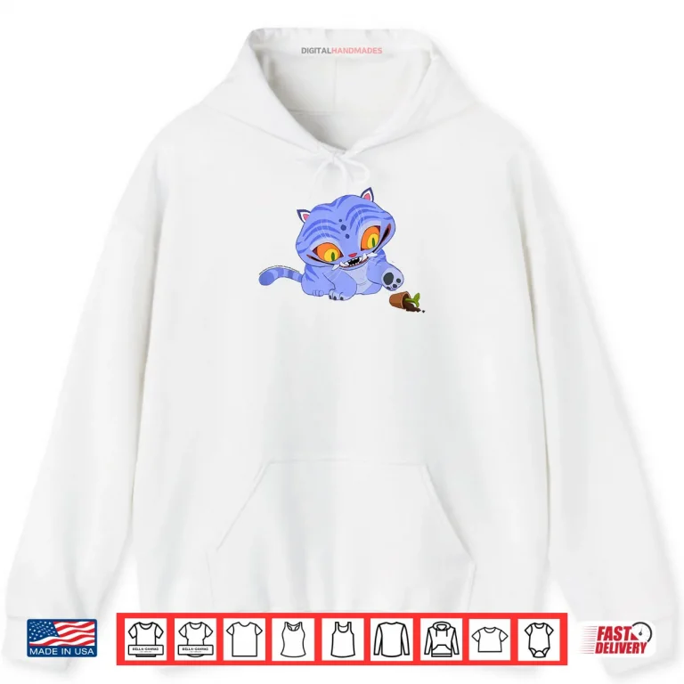 Hoodie Derpy Playing with Plant Vase Shirt