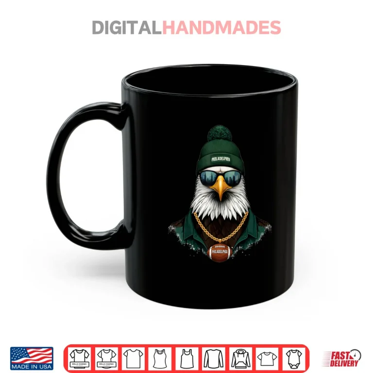 Cool Face Eagles with Sunglasses Eagles Flying Bird Shirt 3 Mug Cool Face Eagles with Sunglasses Eagles Flying Bird Shirt