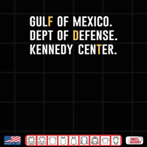 Design Gulf Of Mexico Dept Of Defense Kennedy Center Shirt