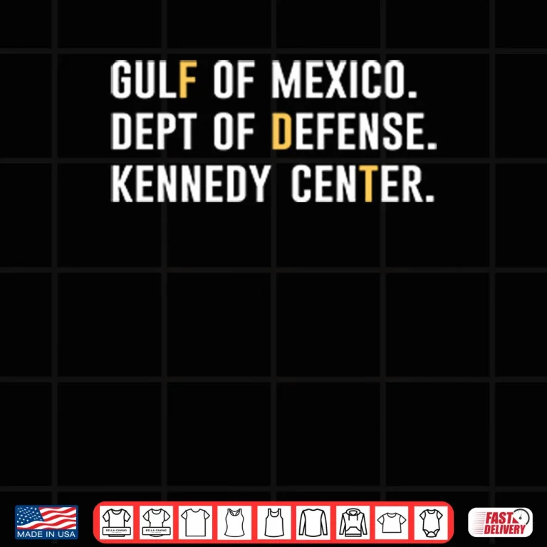Gulf Of Mexico Dept Of Defense Kennedy Center Shirt 4 Design Gulf Of Mexico Dept Of Defense Kennedy Center Shirt