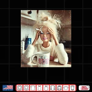 Design Distressed Doll Face Meme Shirt