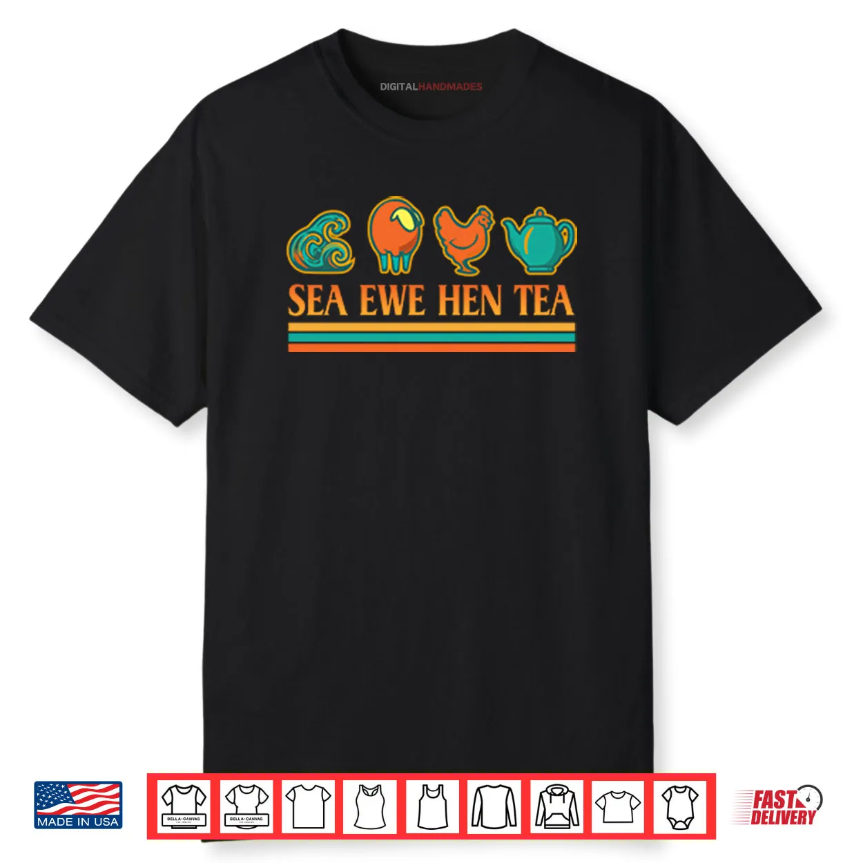 Sea Ewe Hen Tea T Shirt Sea Ewe Hen Tea T Shirt