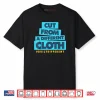Cut from A Different Cloth Gamma Blue 11s Matching Outfit Shirt