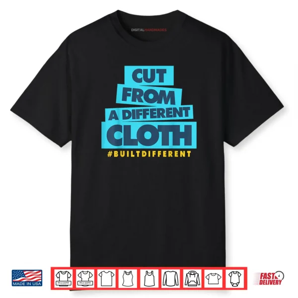 Cut from A Different Cloth Gamma Blue 11s Matching Outfit Shirt