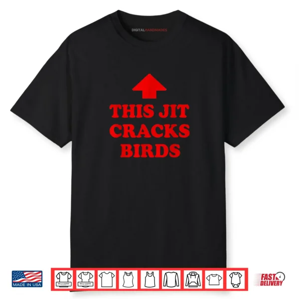 This JIT Cracks Birds Red Arrow Shirt