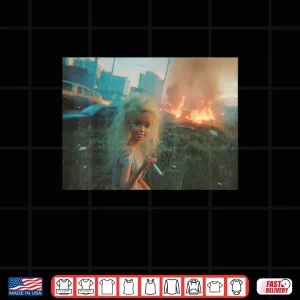 Design Disgusting Doll Face Meme Smoking Shirt