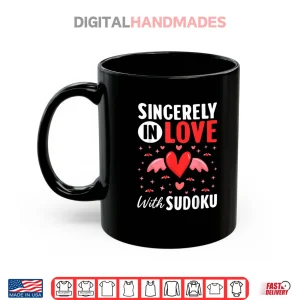 Mug Sudoku Puzzle Design for Logic Game Fans Shirt