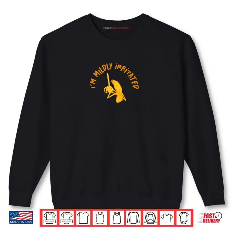 Sweatshirt Im Mildly Irritated Meme Marcus Worm Joke Viral Marcus Shirt
