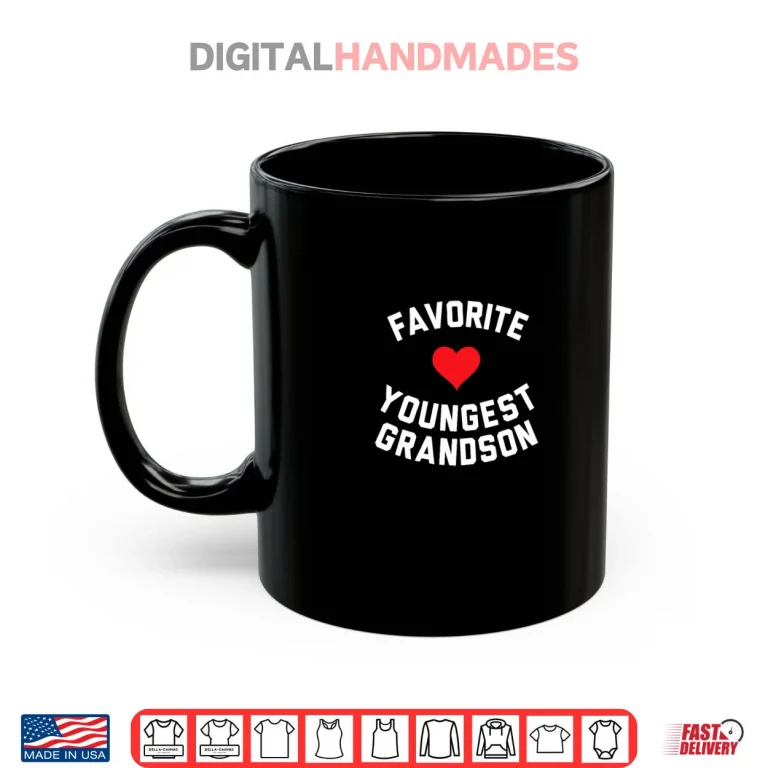 Favorite Youngest Grandson Shirt 3 Mug Favorite Youngest Grandson Shirt