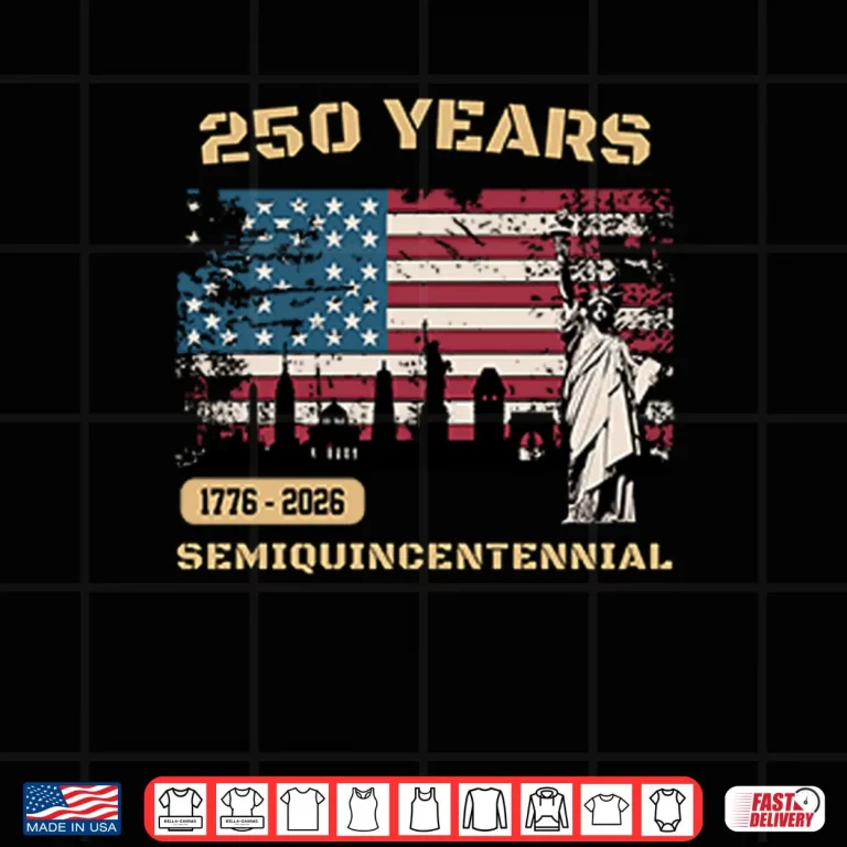 Design 250 Years Of America 1776 2026 Semiquincentennial Shirt