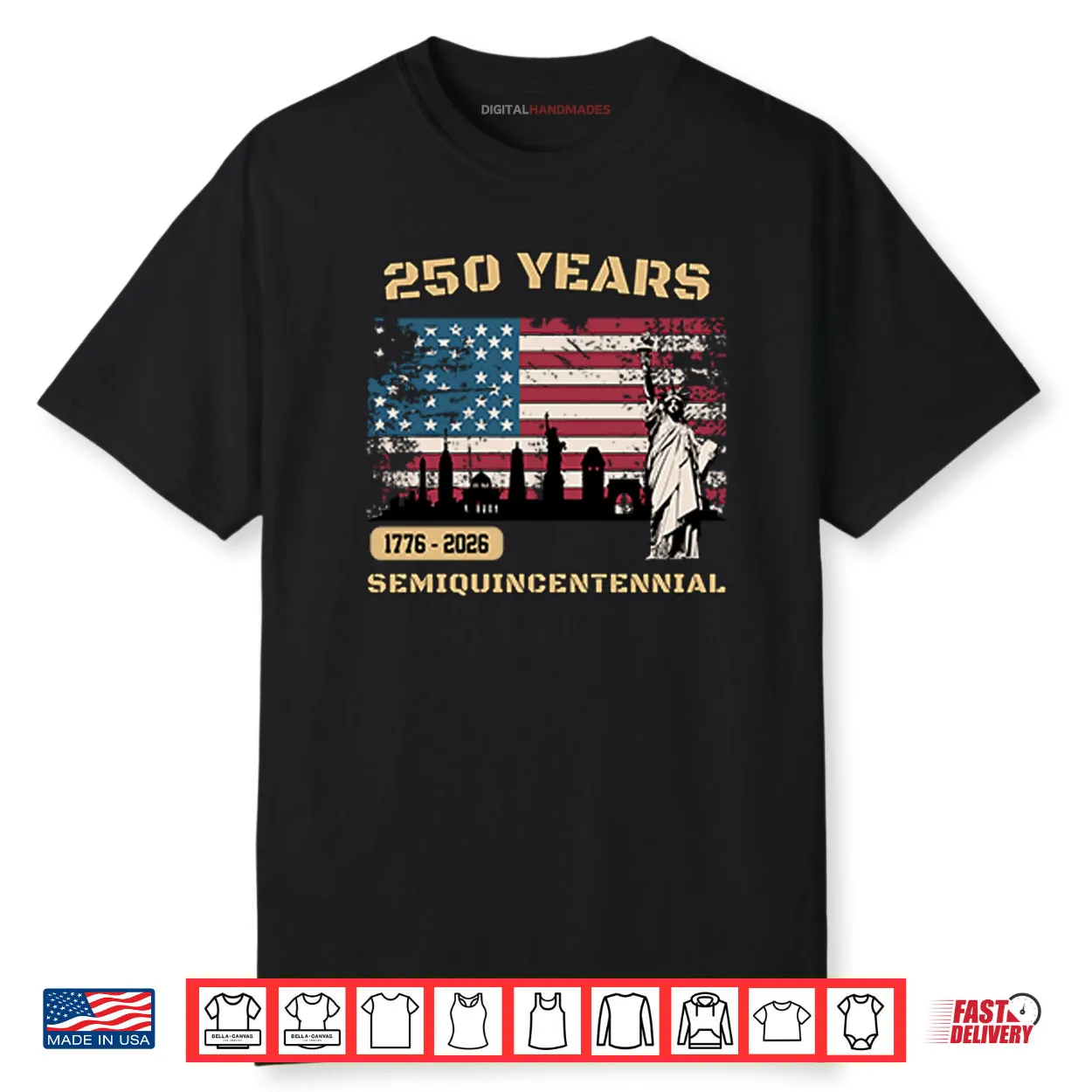 250 Years Of America 1776 2026 Semiquincentennial Shirt 250 Years Of America 1776 2026 Semiquincentennial Shirt
