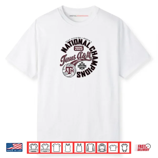 Texas A&M Aggies National Champs 2025 Shirt