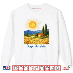 Sweatshirt Gogh Outside Nature Lover Shirt