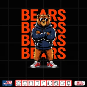 Design Retro Bear Present Shirt