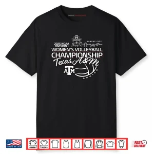 Texas A&M Aggies National Championship 2025 Volleyball Shirt