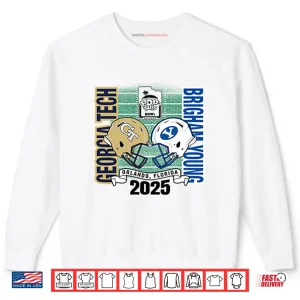 Sweatshirt Pop Tart Bowl Georgia Tech Brigham Young Orlando Florida 2025 Shirt