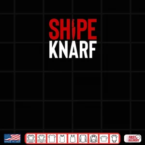 Design Shipe Knarf Dyslexic Sharp Knife Saying Shirt