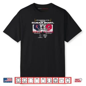 Ole Miss Rebels vs Georgia Bulldogs CFP Sugar Bowl 2026 Shirt