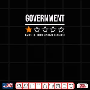 Design Government 1 Star Review Big Regret Energy Shirt