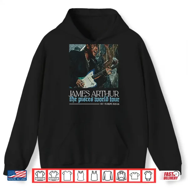 Hoodie James Arthur The Pisces World Tour Shirt