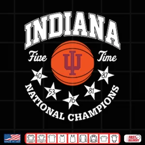 Design Indiana Hoosiers National Champions 2025 Shirt