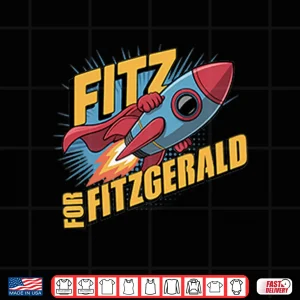 Fitz For Fitzgerald Rocketship Shirt 4 Design Fitz For Fitzgerald Rocketship Shirt