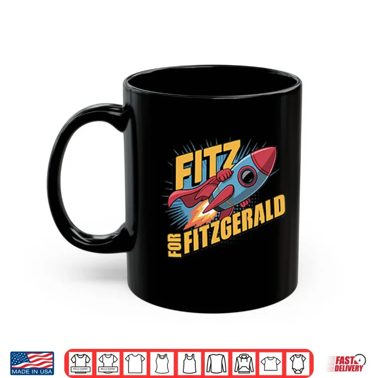 Mug Fitz For Fitzgerald Rocketship Shirt