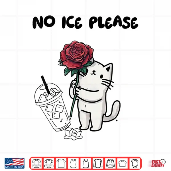 Design No Ice Please With Cat Abolish Ice Shirt