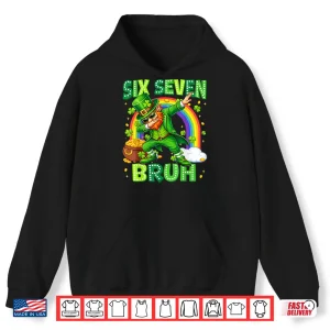 Hoodie Funny Dabbing Leprechaun Irish St Patrick Men Boy Kid Shirt
