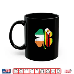 Mug Zimbabwean Irish Shamrock Zimbabwe Ireland St. PatrickS Day Shirt