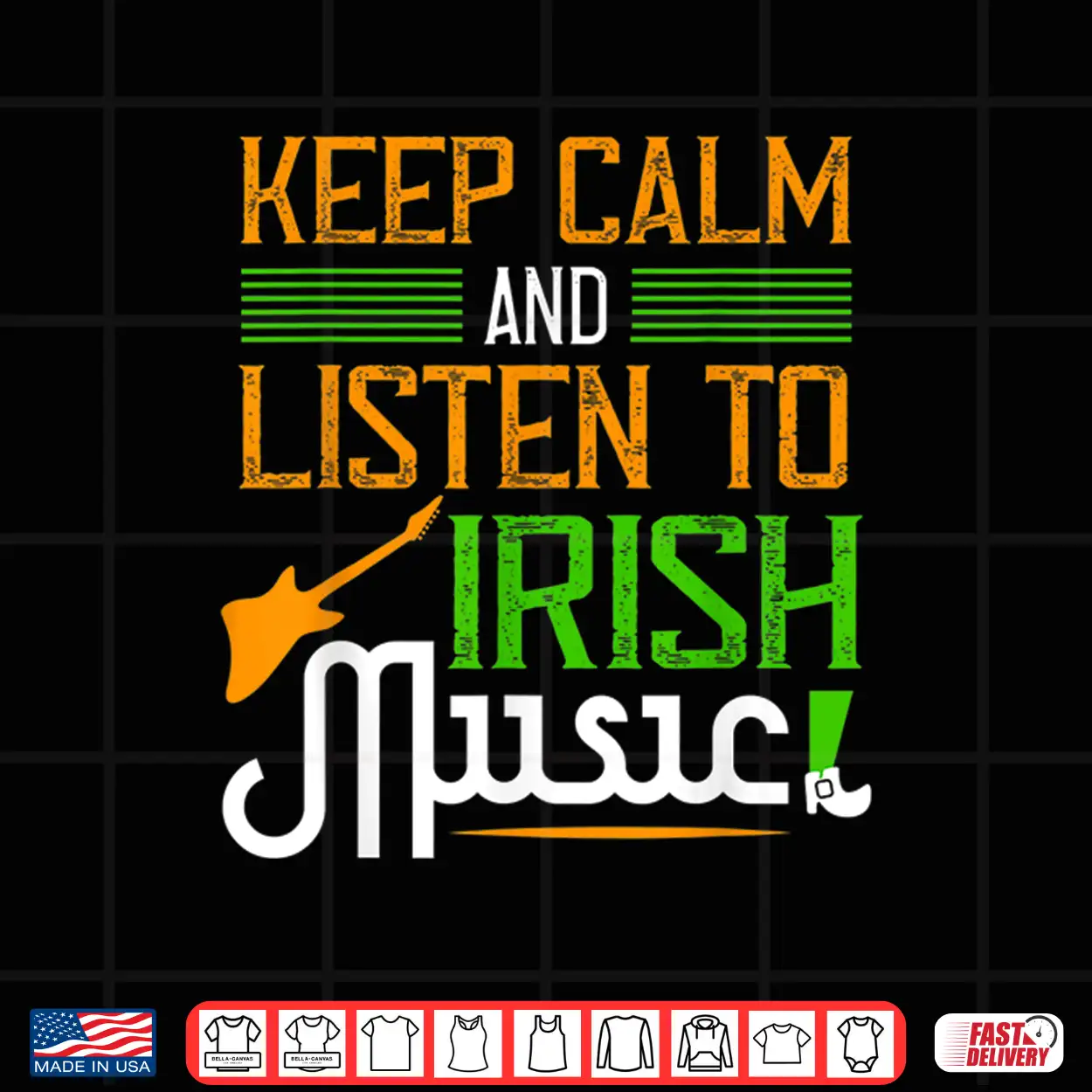 St. Patrick’S Day Gifts Funny Irish Listen To Irish Music Shirt St. Patrick’S Day Gifts Funny Irish Listen To Irish Music Shirt