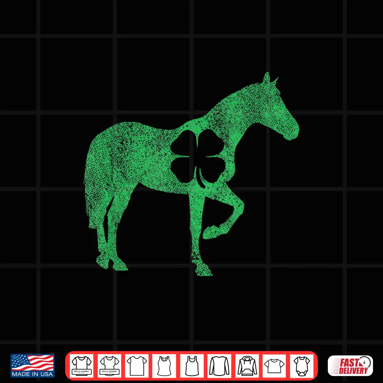 St Patrick’S Day Shamrock Horse Irish Green Saint Paddy’S Shirt St Patrick’S Day Shamrock Horse Irish Green Saint Paddy’S Shirt
