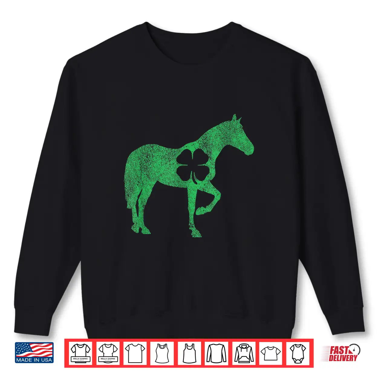 St Patrick’S Day Shamrock Horse Irish Green Saint Paddy’S Shirt St Patrick’S Day Shamrock Horse Irish Green Saint Paddy’S Shirt