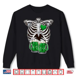 Skeleton St Patrick'S Day Beer Drinking Irish Pride Shirt 2 Sweatshirt Skeleton St PatrickS Day Beer Drinking Irish Pride Shirt