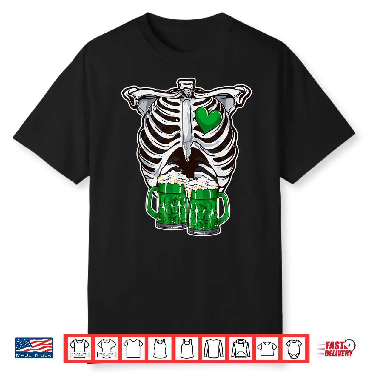 Skeleton St Patrick’S Day Beer Drinking Irish Pride Shirt Skeleton St Patrick’S Day Beer Drinking Irish Pride Shirt