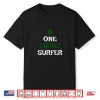 One Lucky Surfer St Patrick’S Day Irish Surfing Surf Shirt